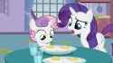 You have to eat all the eggs, Sweetie Belle