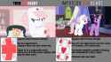 2332374__safe_artist-colon-anonymous_derpibooru+import_nurse+redheart_twilight+sparkle_alicorn_4chan_conspiracy_conspiracy+theory_cutie+mark_dopplegang