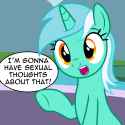 lyra is gonna have sexual thoughts