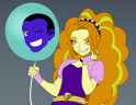 3524486__safe_artist-colon-hakdurbin_adagio+dazzle_oc_oc-colon-rough+draft_human_equestria+girls_g4_balloon_canon+x+oc_disguise_disguised+siren_shipping_simple+