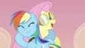 Fluttershy Dash Hug