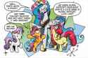 455831__safe_idw_official+comic_apple+bloom_princess+celestia_scootaloo_sweetie+belle_alicorn_earth+pony_pegasus_pony_unicorn_friendship+is+magic+4_g4_my+littl