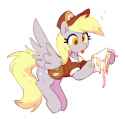 2598336__safe_artist-colon-orchidpony_derpibooru+import_derpy+hooves_pegasus_pony_-colon-p_female_flying_food_image_jpeg_letter_mailmare_mare_pasta_sim