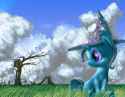 trixie_pitiful_filly_scenery_cloud render