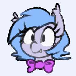 3202969__safe_artist-colon-thebatfang_ponerpics+import_oc_oc-colon-lucky+roll_bat+pony_pony_animated_bust_female_gif_image_mare_portrait_simple+backgro