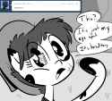 525601__safe_artist-colon-tess_oc_oc+only_ask+hobo+pony_hobo+pony_monochrome_solo_tumblr