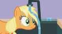 2508331__safe_artist-colon-forgalorga_editor-colon-fluttershyisnot+adoormat_applejack_earth+pony_pony_your+little+cat+4_g4_animated_applecat_behaving+like+a+cat