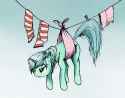 lyra hung out to dry