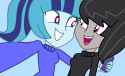 3530334__safe_artist-colon-jadeharmony_octavia+melody_sonata+dusk_human_equestria+girls_g4_base+used_clothes_cute_duo_duo+female_eyeshadow_female_grin_lesbian_l