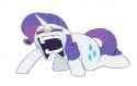 3536107__safe_artist-colon-higglytownhero_rarity_unicorn_g4_all+fours_crying_faic_horn_meme_open+mouth_ponified+meme_rarity+being+rarity_red+face_simple+backgro