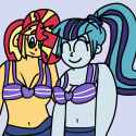 3538988__safe_artist-colon-jadeharmony_sonata+dusk_sunset+shimmer_human_equestria+girls_g4_55_bikini_bra_clothes_cute_duo_duo+female_eyes+closed_eyeshadow_femal