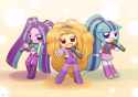 weekly_art_55_chibi_dazzlings_by_howxu-d9vnmaj