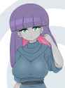 3173089__safe_artist-colon-batipin_maudpie_human_equestriagirls_breasts_bustymaudpie_lookingatyou_solo