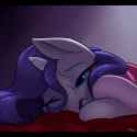 1247590__safe_solo_rarity_one+eye+closed_tired_robe_artist-colon-captainpudgemuffin