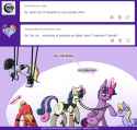 850307__suggestive_artist-colon-deusexequus_big+macintosh_bon+bon_cloud+kicker_derpy+hooves_sweetie+drops_twilight+sparkle_alicorn_earth+pony_pegasus_pony_ask+