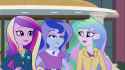 1403346__safe_screencap_princess+cadance_princess+celestia_princess+luna_equestria+girls_friendship+games_breasts_canterlot+high_dean+cadance_lidded+ey