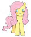 3518270__safe_artist-colon-poniesinmyhead_fluttershy_pegasus_pony_g4_-colon-3_blue+eyes_cute_female_full+body_mare_pink+mane_shyabetes_simple+background_white+b