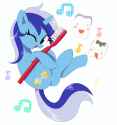 3421481__safe_artist-colon-spoonie_minuette_pony_unicorn_g4_cute_female_happy_horn_mare_minubetes_music+notes_one+eye+closed_open+mouth_open+smile_simple+backgr