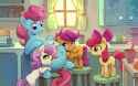 3548650__safe_artist-colon-jotun22_apple+bloom_cup+cake_scootaloo_sweetie+belle_earth+pony_pegasus_pony_unicorn_fanfic-colon-three+fillies+two+dams+and+one+bloo