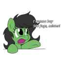 3549234__safe_artist-colon-unitxxvii_oc_oc-colon-filly+anon_earth+pony_pony_dialogue_female_filly_foal_open+mouth_simple+background_solo_white+background