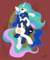 636876__safe_artist-colon-miniferu_princess+celestia_princess+luna_female_hug_sisters_snuggling