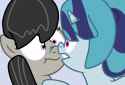 3552286__safe_artist-colon-jadeharmony_octavia+melody_sonata+dusk_earth+pony_pony_unicorn_g4_base+used_cute_duo_duo+female_female_gritted+teeth_horn_lesbian_mar