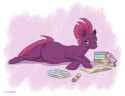 2738778__safe_artist-colon-convexpert_fizzlepop+berrytwist_tempest+shadow_pony_unicorn_g4_belly_belly+bumps_big+belly_book_broken+horn_eye+scar_female_horn_kick