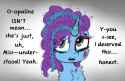 3108603__semi-dash-grimdark_female_pony_solo_mare_unicorn_dialogue_bust_chest+fluff_g5_crying_hair+over+one+eye_abuse_cheek+fluff_teary+eyes_talking+