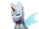 3346489__safe_artist-colon-dipfanken_changeling_armor_simple+background_solo_white+background