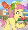 3654503__safe_derpibooru+import_screencap_posey+bloom_earth+pony_pony_g5_my+little+pony-colon-+tell+your+tale_bow_cropped_drink_female_flower_hair+bow_jewelry_m