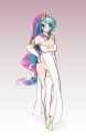 601064__suggestive_artist-colon-scorpdk_princess+celestia_human_adventure+in+the+comments_arm+warmers_breasts_busty+princess+celestia_cleavage_clothes_crown_dr