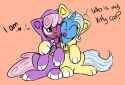 trixie_cheerilee_kitties