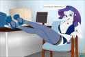 3596376__suggestive_artist-colon-fab3716_rarity_human_equestria+girls_g4_bedroom+eyes_breasts_busty+rarity_cleavage_clothes_complex+background_computer_eyeshado