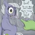 3600166__safe_artist-colon-t72b_limestone+pie_oc_oc-colon-anon_earth+pony_human_pony_g4_blushing_emanata_female_hammer_hand_limetsun+pie_looking+at+you_looking+