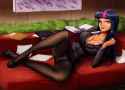 2493758__suggestive_artist-colon-king-dash-kakapo_artist-colon-scorpdk_twilight+sparkle_human_beautisexy_bedroom+eyes_breasts_business+suit_busty+twilight+spark