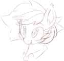 3170910__safe_artist-colon-aer0+zer0_derpibooru+import_oc_oc-colon-news+flash_bat+pony_pony_bust_female_image_mare_png_sketch