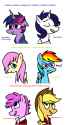 27992__safe_artist-colon-ghost_applejack_fluttershy_pinkie+pie_rainbow+dash_rarity_twilight+sparkle_lesbian_mane+six