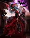 QueenChrysalis_dress_vampire_bats_downscaled