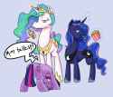 2180677__artist+needed_safe_artist-colon-adequality_princess+celestia_princess+luna_twilight+sparkle_alicorn_pony_unicorn_g4_eating_female_food_glowing+horn_hei