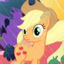 applejack confused