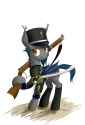 1668646__artist+needed_safe_oc_oc+only_oc-colon-speck_bat+pony_bat+pony+oc_gun_military+uniform_rifle_solo_weapon
