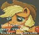 applejack sad