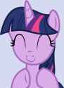 1367965__safe_artist-colon-cyanlightning_twilightsparkle_gauntletoffire_alicorn_animated_clapping_cu