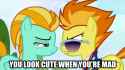 183456__safe_lightning+dust_spitfire_wonderbolts+academy_bedroom+eyes_image+macro_smug_spitdust_sunglasses