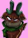 3605635__safe_artist-colon-malachimoet_cashmere+28tfh29_deer_them27s+fightin27+herds_blush+lines_blushing_clothes_community+related_female_floppy+ears_goggles_g