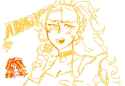 3606287__safe_artist-colon-cadence_sniffa_adagio+dazzle_sunset+shimmer_human_equestria+girls_g4_choker_colored+sketch_female_lesbian_microphone_ship-colon-sunsa