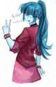 3606265__safe_artist-colon-cadence_sniffa_sonata+dusk_human_equestria+girls_g4_female_peace+sign_simple+background_solo_spiked+wristband_white+background_wristb