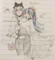 3606375__safe_artist-colon-cadence_sniffa_aria+blaze_sonata+dusk_human_g4_bow_choker_clothes_duo_female_hair+bow_hat_hug_humanized_lesbian_ship-colon-arisona_sh