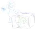 7242009__suggestive_artist-colon-maranium_rainbow+dash_trixie_oc_oc-colon-filly+anon_cage_cum+jar_duo_female_filly_jar_looking+at+you