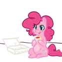 116027__safe_pinkie+pie_solo_cute_food_chubby_eating_messy_donut_artist-colon-mt